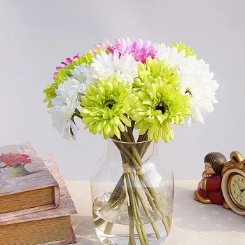 6pcs/bundle Artificial flowers cheap for christmas home wedding decor accessories diy gift fake plastic flowers silk gerbera
6pcs/bundle Artificial flowers cheap for christmas home wedding decor accessories diy gift fake plastic flowers silk gerbera