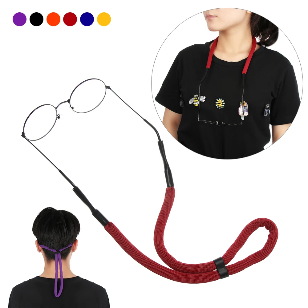 Elastic Eyeglasses Cord Adjustable Glasses Lanyards Neck String Cord Retainer Strap Head Band Glasses Rope String Holder
Elastic Eyeglasses Cord Adjustable Glasses Lanyards Neck String Cord Retainer Strap Head Band Glasses Rope String Holder