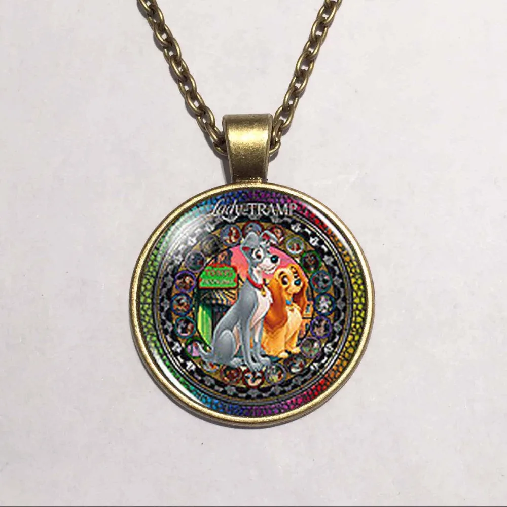 US movie Anime Lady and the Tramp Fashion Necklace 1pcs/lot brass silver Pendant steampunk Jewelry Gift women new chain toy mens
US movie Anime Lady and the Tramp Fashion Necklace 1pcs/lot brass silver Pendant steampunk Jewelry Gift women new chain toy mens