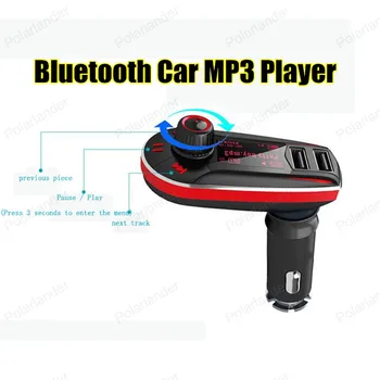 New Bluetooth Handsfree CarKit Bluetooth FM Transmitter MP3 Player Car Kit Charger For Smart Phone
New Bluetooth Handsfree CarKit Bluetooth FM Transmitter MP3 Player Car Kit Charger For Smart Phone