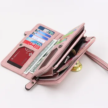 Vintage High Capacity Fashion Women Wallets Long Dull Retro PU Leather Clutch Wallet Zipper Coin Purse Card Holder Ladies Wallet 
Vintage High Capacity Fashion Women Wallets Long Dull Retro PU Leather Clutch Wallet Zipper Coin Purse Card Holder Ladies Wallet