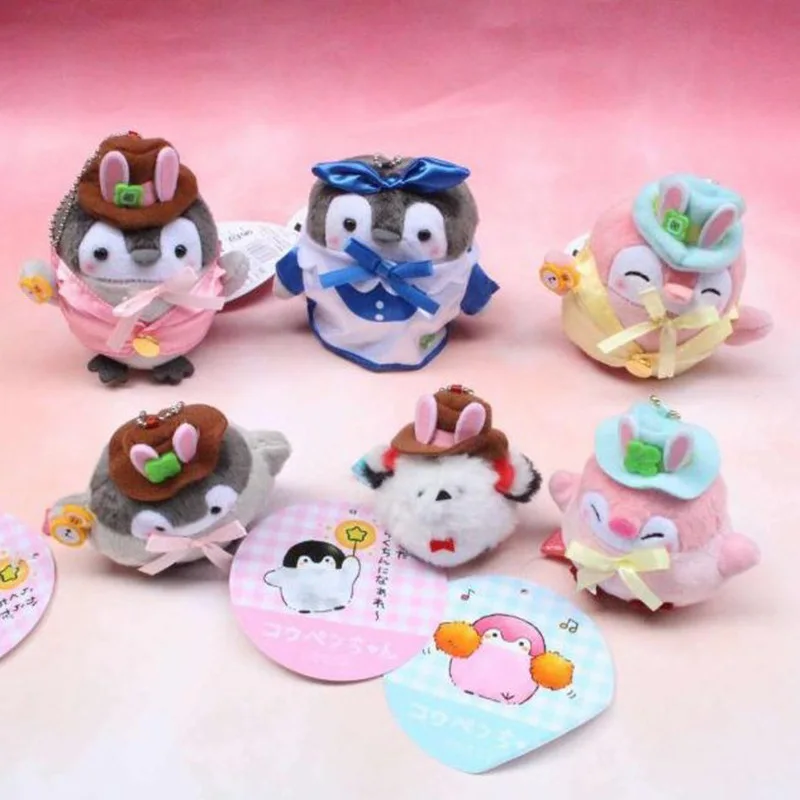 IVYYE 8cm Penguin Anime Stuffed Plush Dolls chain Pendant Fluffy Ornament Dolls Keychain Cartoon Soft Toys Gifts New
IVYYE 8cm Penguin Anime Stuffed Plush Dolls chain Pendant Fluffy Ornament Dolls Keychain Cartoon Soft Toys Gifts New