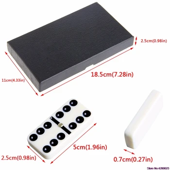 2020 New Wooden Domino Box Toy Game Set/28Pcs Travel Dominoes For Children Kids fun
2020 New Wooden Domino Box Toy Game Set/28Pcs Travel Dominoes For Children Kids fun