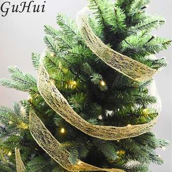 10M Golden Red Mesh Gift Wrap Ribbon Wedding Favor Decor Party Supplies Decoration DIY Bow Christmas Tree Pendant Drop Ornament
10M Golden Red Mesh Gift Wrap Ribbon Wedding Favor Decor Party Supplies Decoration DIY Bow Christmas Tree Pendant Drop Ornament