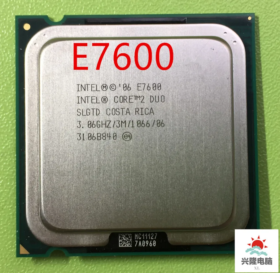 For Intel Core 2 Duo E7600 Processor 3.06GHz/ 3M /1066MHz Desktop LGA775 CPU working 100% Free Shipping
For Intel Core 2 Duo E7600 Processor 3.06GHz/ 3M /1066MHz Desktop LGA775 CPU working 100% Free Shipping