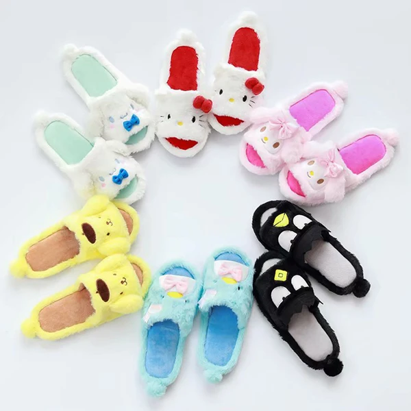 candice guo! cute plush toy lovely melody pom pom purin Cinnamoroll ox penguin soft household floor slipper birthday gift 1pair
candice guo! cute plush toy lovely melody pom pom purin Cinnamoroll ox penguin soft household floor slipper birthday gift 1pair