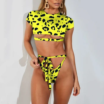 Sexy Bandage Leopard Bikinis Swimsuit Swimwear Women 2019 Bathing Suit Women Bikini Set Push Up Swimwear Beach Wear Female
Sexy Bandage Leopard Bikinis Swimsuit Swimwear Women 2019 Bathing Suit Women Bikini Set Push Up Swimwear Beach Wear Female