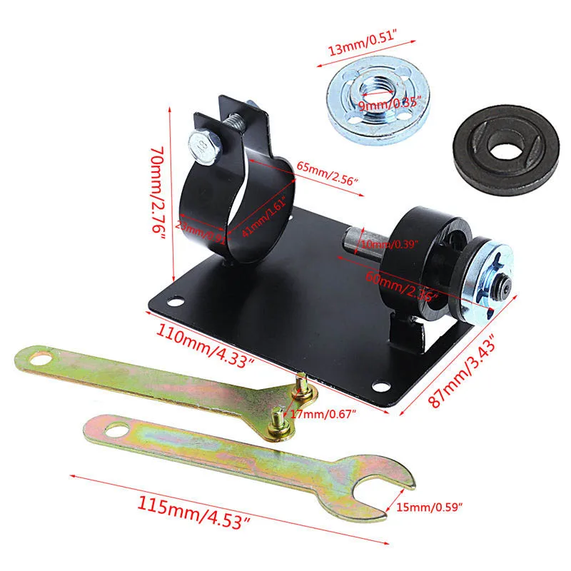 2Pcs 23/40mm Multifunction Electric Drill Cutting Seat Stand Machine Bracket Rod Bar Table Angle Grinder 2Pcs 23/40mm Multifunction Electric Drill Cutting Seat Stand Machine Bracket Rod Bar Table Angle Grinder