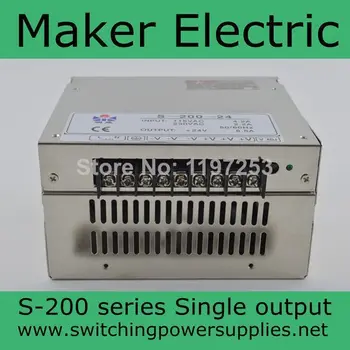 Single Output Switching power supply for LED Strip light 7.5v 26.5A 200w S-200-7.5
Single Output Switching power supply for LED Strip light 7.5v 26.5A 200w S-200-7.5