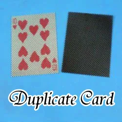 Duplicate Card Magic Tricks Selected Card printed on Transparent Card Magie Close Up Illusion Gimmick Props Funny
Duplicate Card Magic Tricks Selected Card printed on Transparent Card Magie Close Up Illusion Gimmick Props Funny