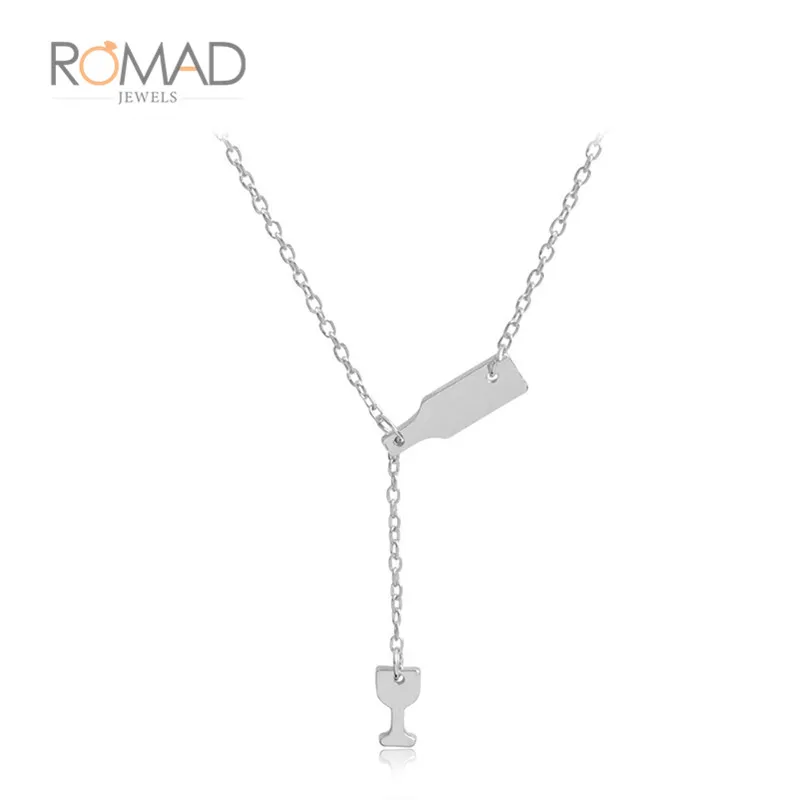 Beer Cup Long Pendant Necklace For Women Wine Bottle Gold Silver Color Triangle Chian Necklace Party Fashion Jewelry collares Z3
Beer Cup Long Pendant Necklace For Women Wine Bottle Gold Silver Color Triangle Chian Necklace Party Fashion Jewelry collares Z3