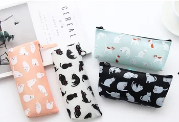 Lovely cats jelly Pencil Case cute pencil bag Large Capacity Stationery Storage Organizer Case School Supply Escolar
Lovely cats jelly Pencil Case cute pencil bag Large Capacity Stationery Storage Organizer Case School Supply Escolar