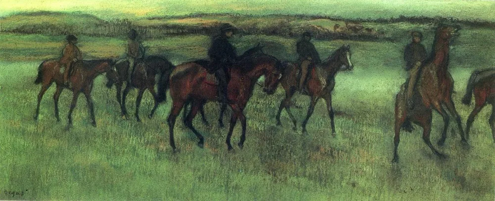 Высокое качество картина маслом холст репродукции всадников (1875-1876) от Edgar Degas ручная роспись
Высокое качество картина маслом холст репродукции всадников (1875-1876) от Edgar Degas ручная роспись