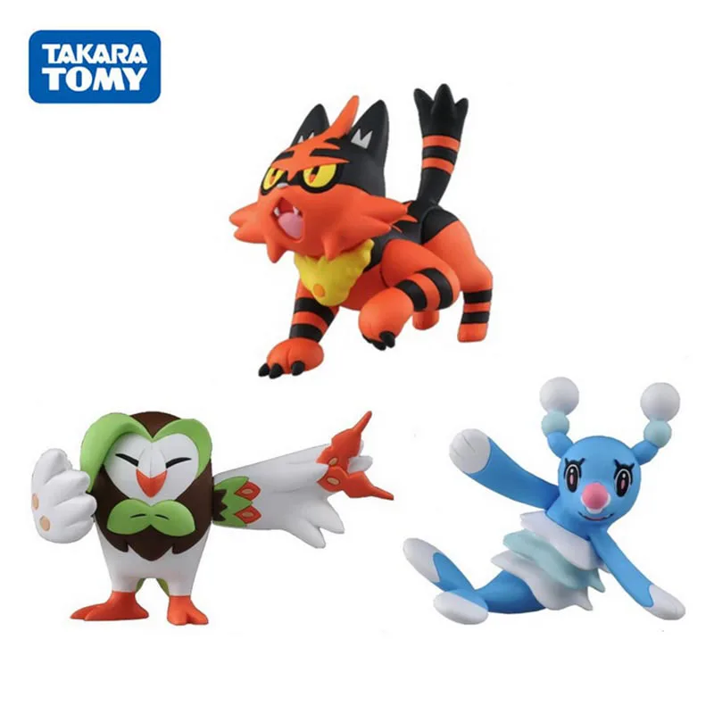 TAKARA TOMY POKEMON Anime Sun and Moon Torraca Dartrix Brionne Action Figure Toys Model Collection Gifts Toys for Children
TAKARA TOMY POKEMON Anime Sun and Moon Torraca Dartrix Brionne Action Figure Toys Model Collection Gifts Toys for Children