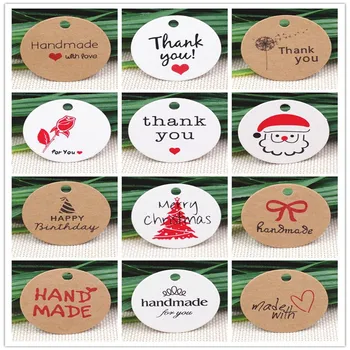 300Pcs/Lot Handmade Colorful Style Kraft Paper Head Tag Printed Flower Rose X-Mas Deer Birthday Thank You Heart For Price Labels
300Pcs/Lot Handmade Colorful Style Kraft Paper Head Tag Printed Flower Rose X-Mas Deer Birthday Thank You Heart For Price Labels