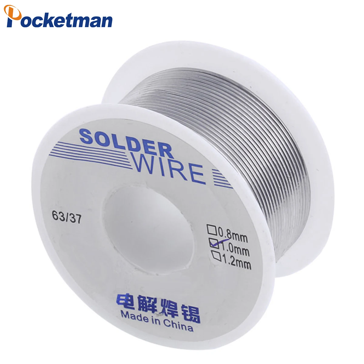 0.6/0.8/1/1.2/1.5MM 63/37 FLUX 2.0% 45FT Tin Lead Tin Wire Melt Rosin Core Solder Soldering Wire Roll
0.6/0.8/1/1.2/1.5MM 63/37 FLUX 2.0% 45FT Tin Lead Tin Wire Melt Rosin Core Solder Soldering Wire Roll