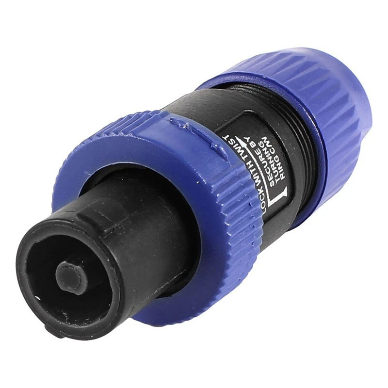 Twist Locking Speak-on Speaker Cable Amplifier Male Connector Plug Accessories Sound Box
Twist Locking Speak-on Speaker Cable Amplifier Male Connector Plug Accessories Sound Box