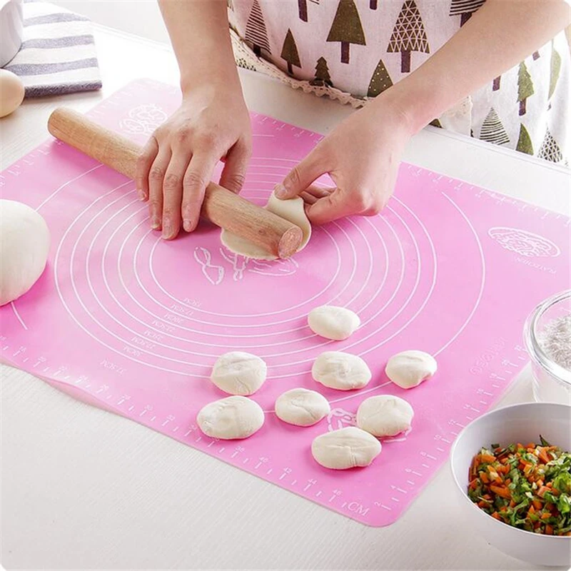 GOONBQ 1 pc Large Size Baking Mat Silicone Non-Stick 50*40 cm Pastry Baking Pad Table Grill Pad Dough Mat Rolling Pastry Mat
GOONBQ 1 pc Large Size Baking Mat Silicone Non-Stick 50*40 cm Pastry Baking Pad Table Grill Pad Dough Mat Rolling Pastry Mat