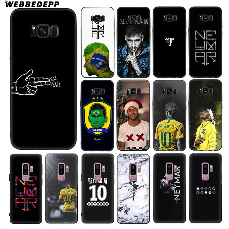 WEBBEDEPP Neymar Football Star Soft TPU Silicone Case for Samsung Galaxy S10 S10e S9 S8 Plus S7 S6 Edge & J6 Phone Case
WEBBEDEPP Neymar Football Star Soft TPU Silicone Case for Samsung Galaxy S10 S10e S9 S8 Plus S7 S6 Edge & J6 Phone Case