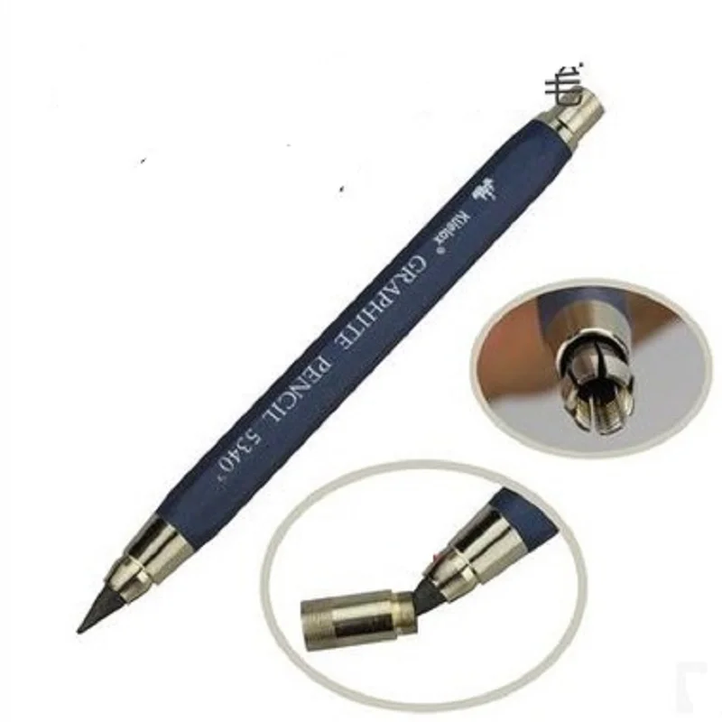 Metal Mechanical Pencils Dynamic core sketch pencil 5.6mm automatic pencil 2B 4B 6B refills available
Metal Mechanical Pencils Dynamic core sketch pencil 5.6mm automatic pencil 2B 4B 6B refills available