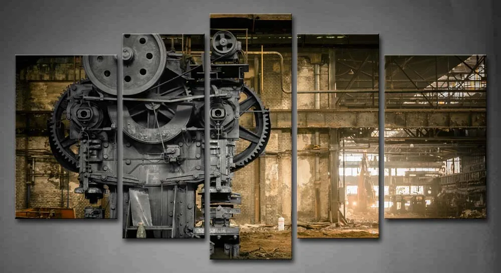 Framed Wall Art Pictures Firm Machine Factory Canvas Print Artwork Architecture Poster With Wooden Frame For Living Room
Framed Wall Art Pictures Firm Machine Factory Canvas Print Artwork Architecture Poster With Wooden Frame For Living Room
