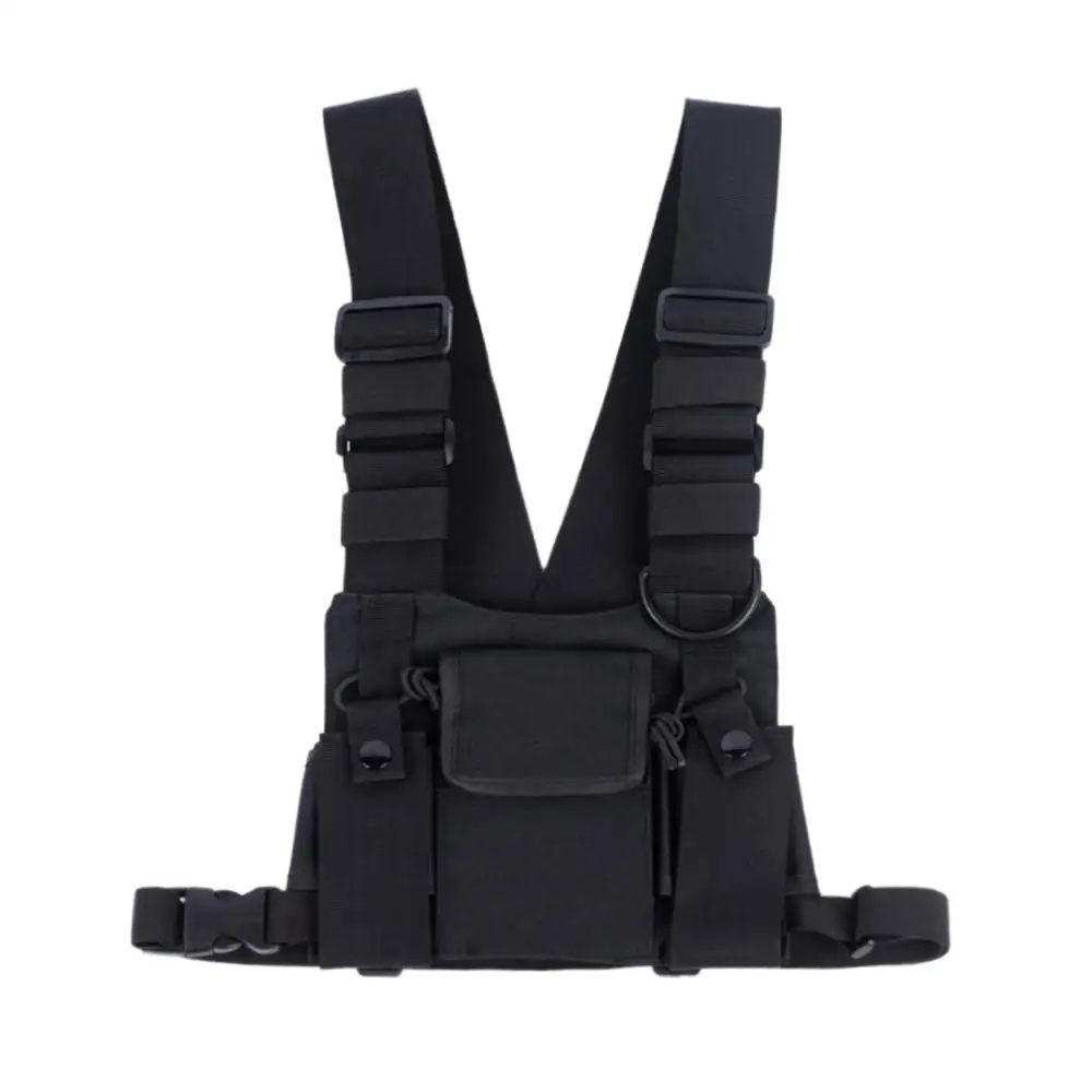 Radio Harness chest Front Pack Pouch Holster Carry bag for Baofeng UV-5R UV-82 UV-9R BF-888S TYT Motorola Walkie Talkie
Radio Harness chest Front Pack Pouch Holster Carry bag for Baofeng UV-5R UV-82 UV-9R BF-888S TYT Motorola Walkie Talkie
