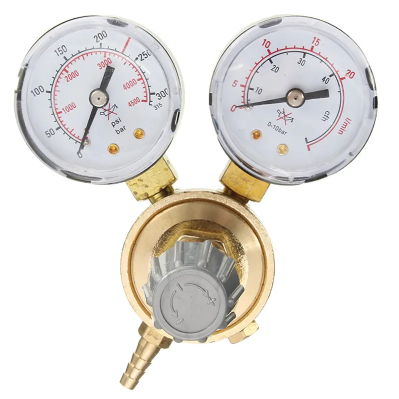 1 PC Copper Gold Argon CO2 Pressure Reducer Mig Tig Flow Meter Control Gas Regulator Dual Gauge Welding
1 PC Copper Gold Argon CO2 Pressure Reducer Mig Tig Flow Meter Control Gas Regulator Dual Gauge Welding