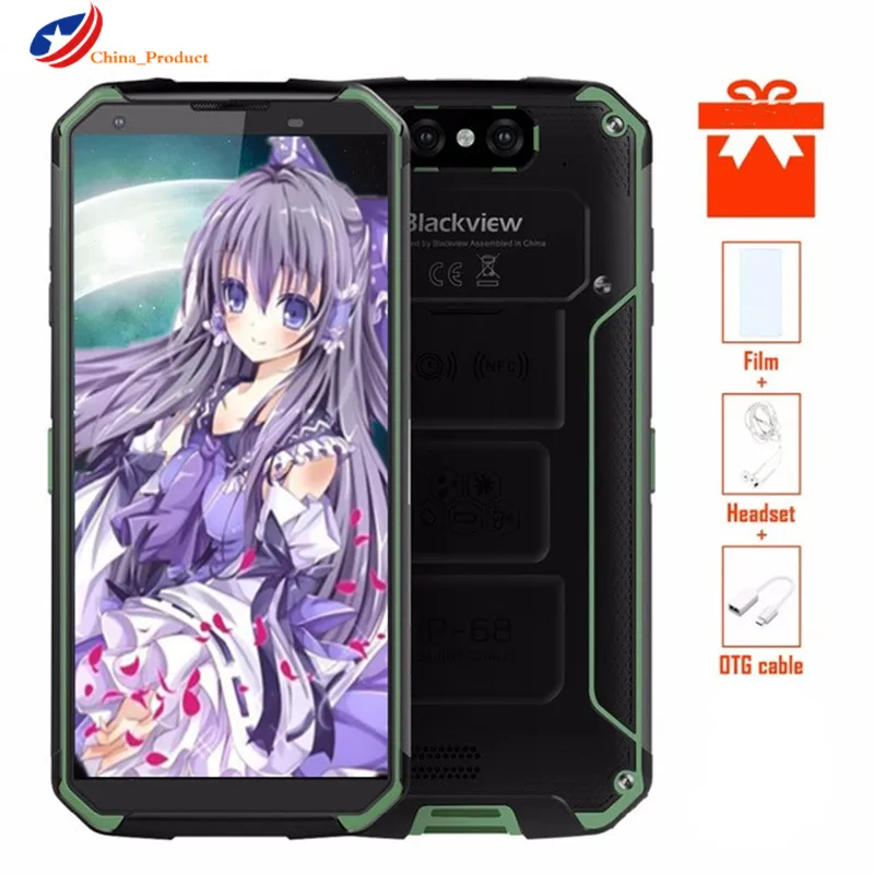 Blackview BV9500 10000mAh IP68 Waterproof 5.7inch FHD 18:9 MT6763T Octa Core Smartphone 4GB + 64GB 16.0MP Camera Android 8.1
Blackview BV9500 10000mAh IP68 Waterproof 5.7inch FHD 18:9 MT6763T Octa Core Smartphone 4GB + 64GB 16.0MP Camera Android 8.1