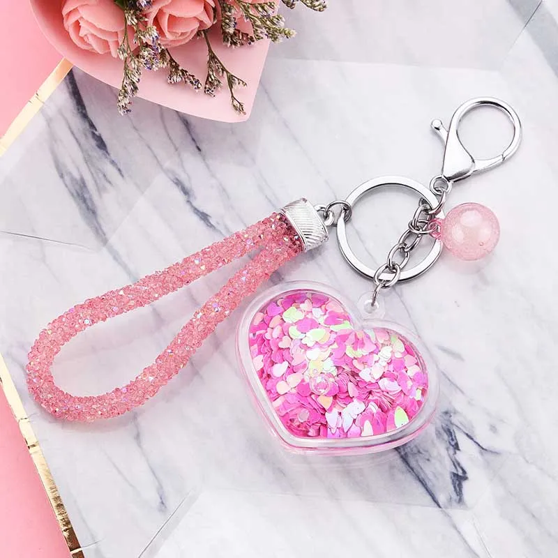 New Acrylic Love Keys Keychain Fantasy Girl Keychain Flash Liquid Star Keychain Car Key Pendant Creative Birthday Gift
New Acrylic Love Keys Keychain Fantasy Girl Keychain Flash Liquid Star Keychain Car Key Pendant Creative Birthday Gift