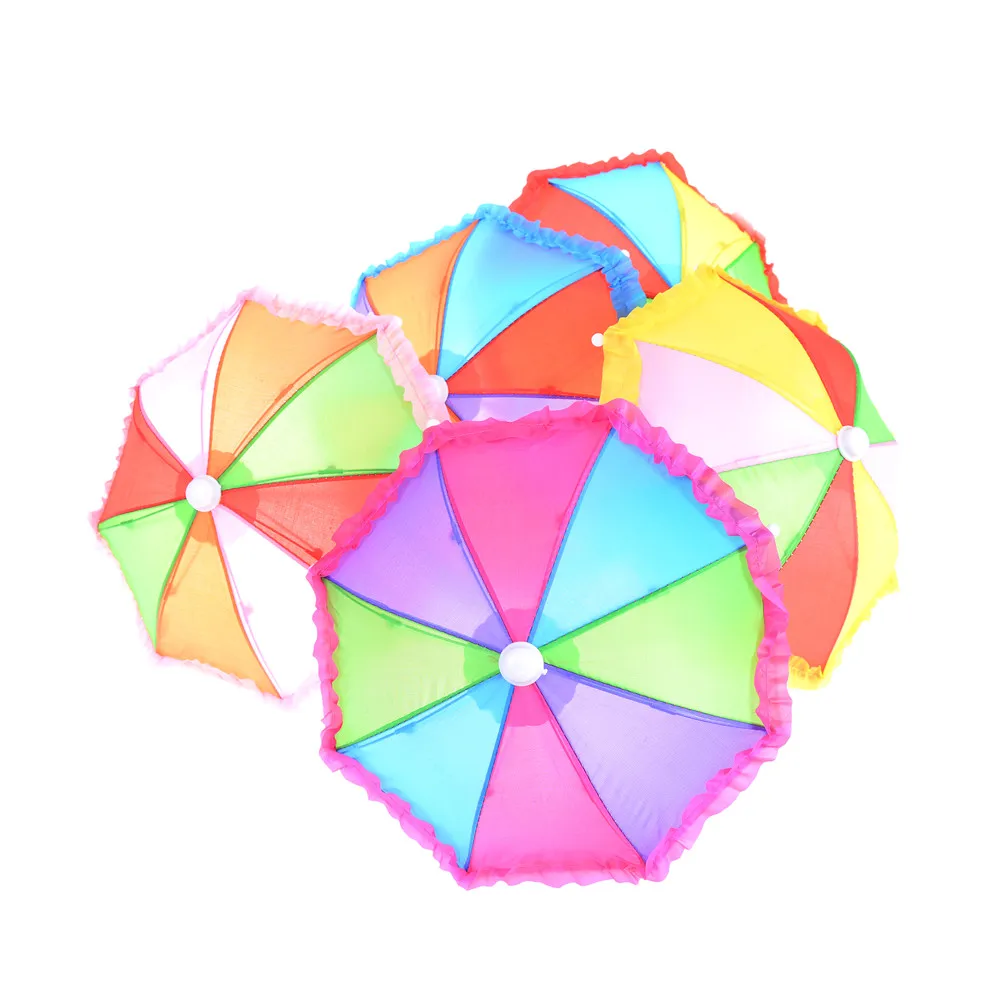 1PCS Random Color Handmade Colorful Umbrella For 18 Inch Girl Doll Toys Girl Kids Xmas Gift Doll Accessories
1PCS Random Color Handmade Colorful Umbrella For 18 Inch Girl Doll Toys Girl Kids Xmas Gift Doll Accessories