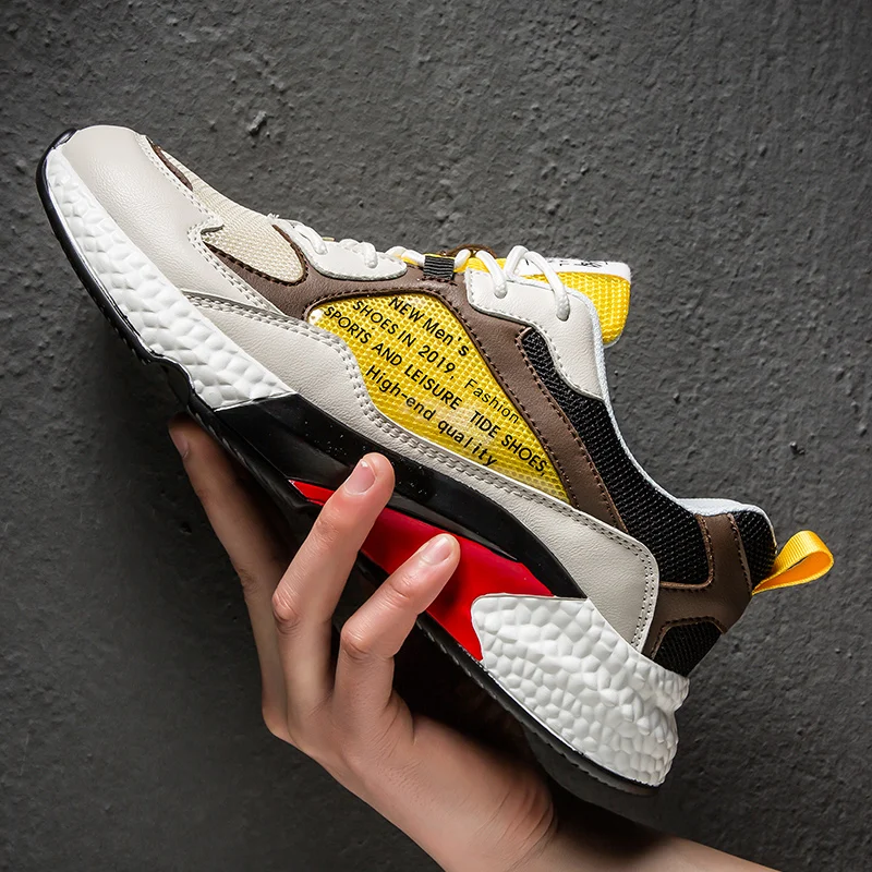 2019 Summer Sneakers Outdoor Sport Shoes Athletic Cushioning Footwear Tide Shoes for Men
2019 Summer Sneakers Outdoor Sport Shoes Athletic Cushioning Footwear Tide Shoes for Men