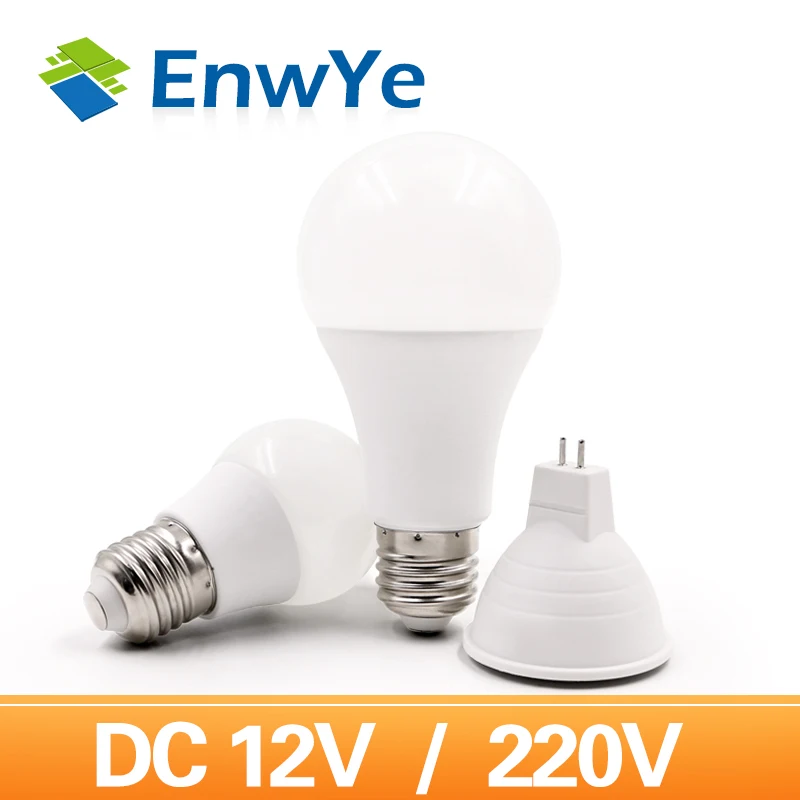 EnwYe LED Lamp Cup MR16 6W E27 LED Bulb Lights 6W 9W 12W 15W 220V Led Lamp Energy Saving Lamp DC 12V LED Lighting bulb
EnwYe LED Lamp Cup MR16 6W E27 LED Bulb Lights 6W 9W 12W 15W 220V Led Lamp Energy Saving Lamp DC 12V LED Lighting bulb