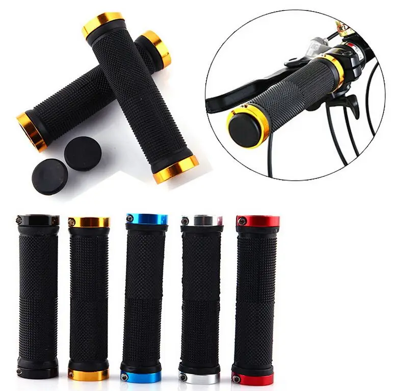 Durable Anti-slip Soft Rubber Aluminum Alloy Integrated Lockable Handlebar Grips for Mountain Bike Bar Ends Bicycle Hands Grips
Durable Anti-slip Soft Rubber Aluminum Alloy Integrated Lockable Handlebar Grips for Mountain Bike Bar Ends Bicycle Hands Grips