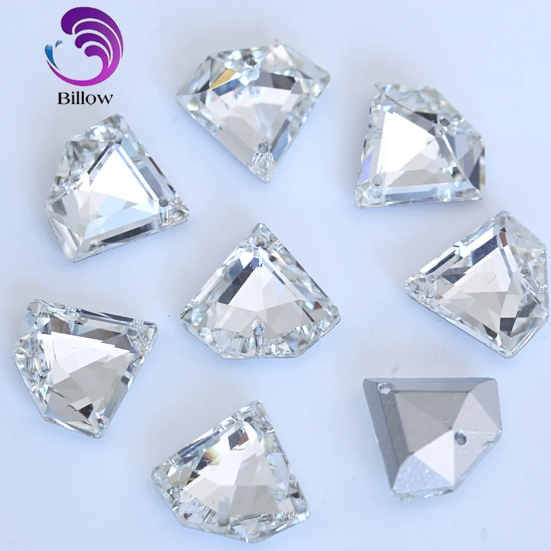 Diamond Shape Glass Crystal Sew On Rhinestones Clear Pointback Sew on Crystal Glass Sewing Stones For Wedding Dress B3403
Diamond Shape Glass Crystal Sew On Rhinestones Clear Pointback Sew on Crystal Glass Sewing Stones For Wedding Dress B3403