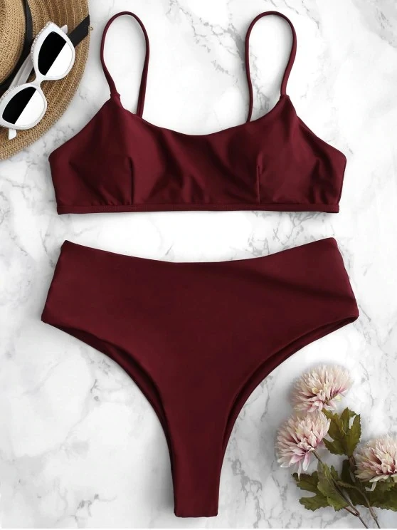 Bikini Set Leg Red Wine Beach Bathing Mini Suits Brazilian Push Up Thong Swimwear For Femme Bikinis Swim Suit
Bikini Set Leg Red Wine Beach Bathing Mini Suits Brazilian Push Up Thong Swimwear For Femme Bikinis Swim Suit