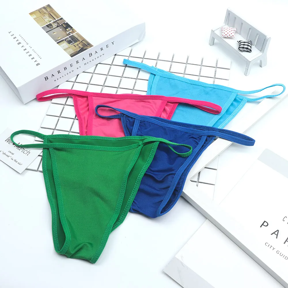 1pc Women Panties Sexy Solid Sleepwear Nightwear Lingerie Low Waist Sleek String Bikini Underwear Female Panty
1pc Women Panties Sexy Solid Sleepwear Nightwear Lingerie Low Waist Sleek String Bikini Underwear Female Panty