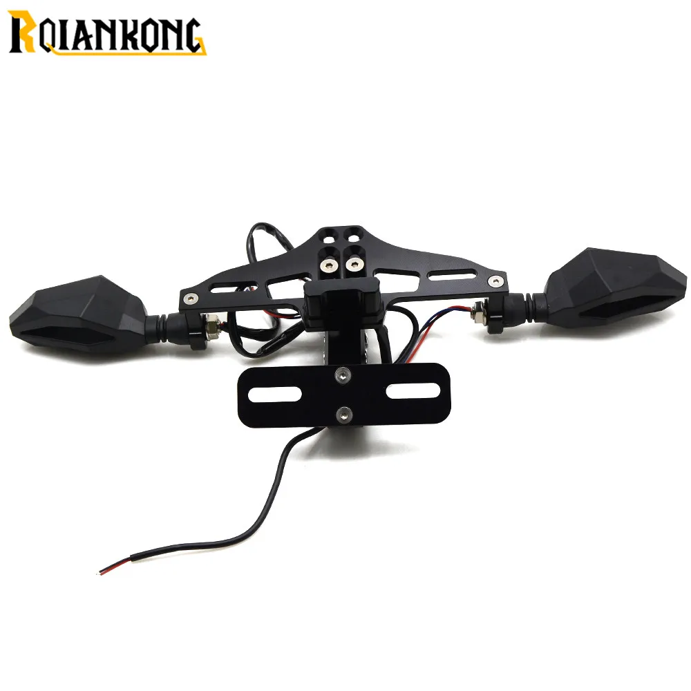 Motorcycle License Plate Bracket indicator lights Frame Number Plate For Honda crf 450 CR CRF CRM XR XL 85 125 250 500 RC390 RC8
Motorcycle License Plate Bracket indicator lights Frame Number Plate For Honda crf 450 CR CRF CRM XR XL 85 125 250 500 RC390 RC8