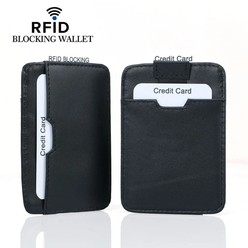2019 New Men Card Holders Rfid Wallets Genuine Leather Rfid Blocking Card Holder for Men Rfid Protected Wallets
2019 New Men Card Holders Rfid Wallets Genuine Leather Rfid Blocking Card Holder for Men Rfid Protected Wallets