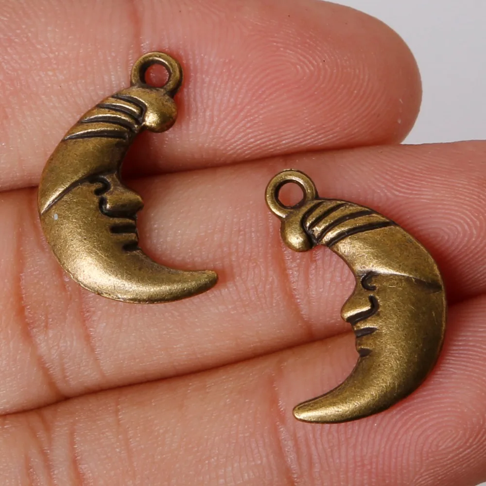 5Pcs 13x21mm moon shape Antique Bronze Alloy Charms Pendant Jewelry Findings DIY Necklace Bracelets Earrings Making
5Pcs 13x21mm moon shape Antique Bronze Alloy Charms Pendant Jewelry Findings DIY Necklace Bracelets Earrings Making