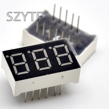 10PCS 3bit Common Cathode Digital Tube 0.36" 0.36in. Red LED Digit 7 Segment 3361AS
10PCS 3bit Common Cathode Digital Tube 0.36" 0.36in. Red LED Digit 7 Segment 3361AS