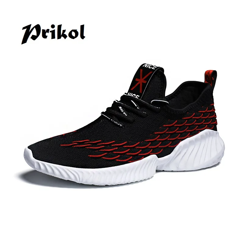 Prikol 2019 Holes Design Trendy Mesh Knitted Men Shoes Sport Spring Summer Breathable Hombre Footwear Zapato
Prikol 2019 Holes Design Trendy Mesh Knitted Men Shoes Sport Spring Summer Breathable Hombre Footwear Zapato