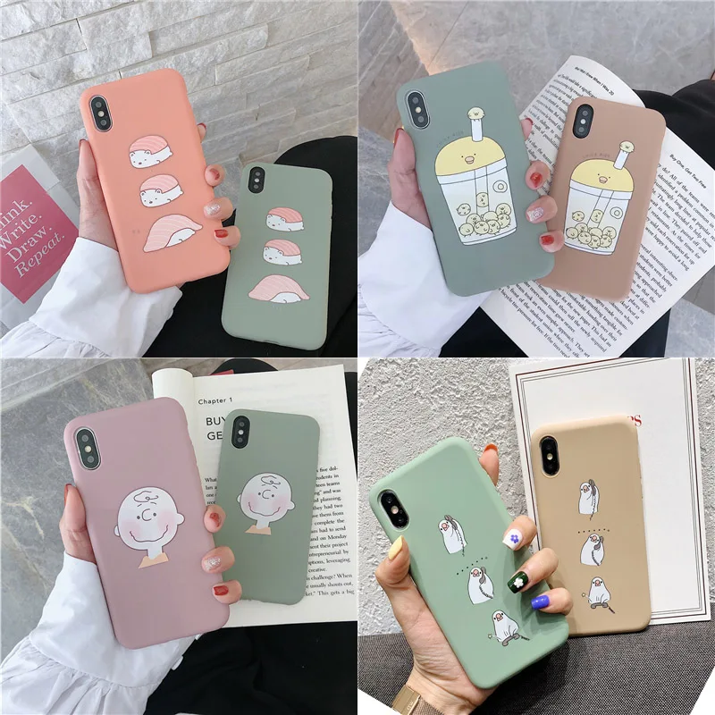 Moskado Cute Funny Penguin Snails Phone Case For iPhone XS Max X XR 8 7 6 6s Plus Creative Back Cover Cartoon Couples Cases Capa
Moskado Cute Funny Penguin Snails Phone Case For iPhone XS Max X XR 8 7 6 6s Plus Creative Back Cover Cartoon Couples Cases Capa