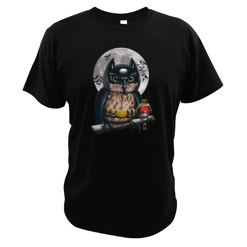 Batowl T shirt Batman Owl Digital Print 100% Cotton Camiseta Originality Graphic Inspired Men Design Tshirt EU Size
Batowl T shirt Batman Owl Digital Print 100% Cotton Camiseta Originality Graphic Inspired Men Design Tshirt EU Size