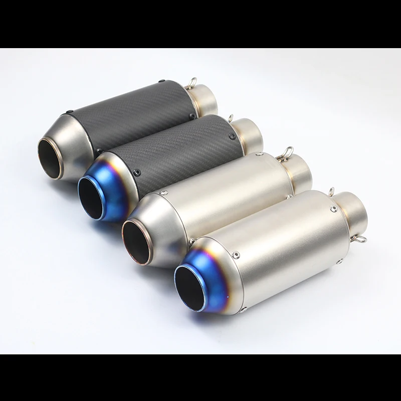 38/51mm Motorcycle Tail Exhaust Muffler Pipe Silencer System No Removable DB Killer For Suzuki GSXR600 Kawasaki Z800
38/51mm Motorcycle Tail Exhaust Muffler Pipe Silencer System No Removable DB Killer For Suzuki GSXR600 Kawasaki Z800