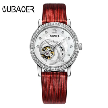 OUBAOER Luxury Automatic Women Watches Mechanical Leather Bracelet Skeleton Watch Ladies Skeleton Relogio Automatico OB2005A
OUBAOER Luxury Automatic Women Watches Mechanical Leather Bracelet Skeleton Watch Ladies Skeleton Relogio Automatico OB2005A