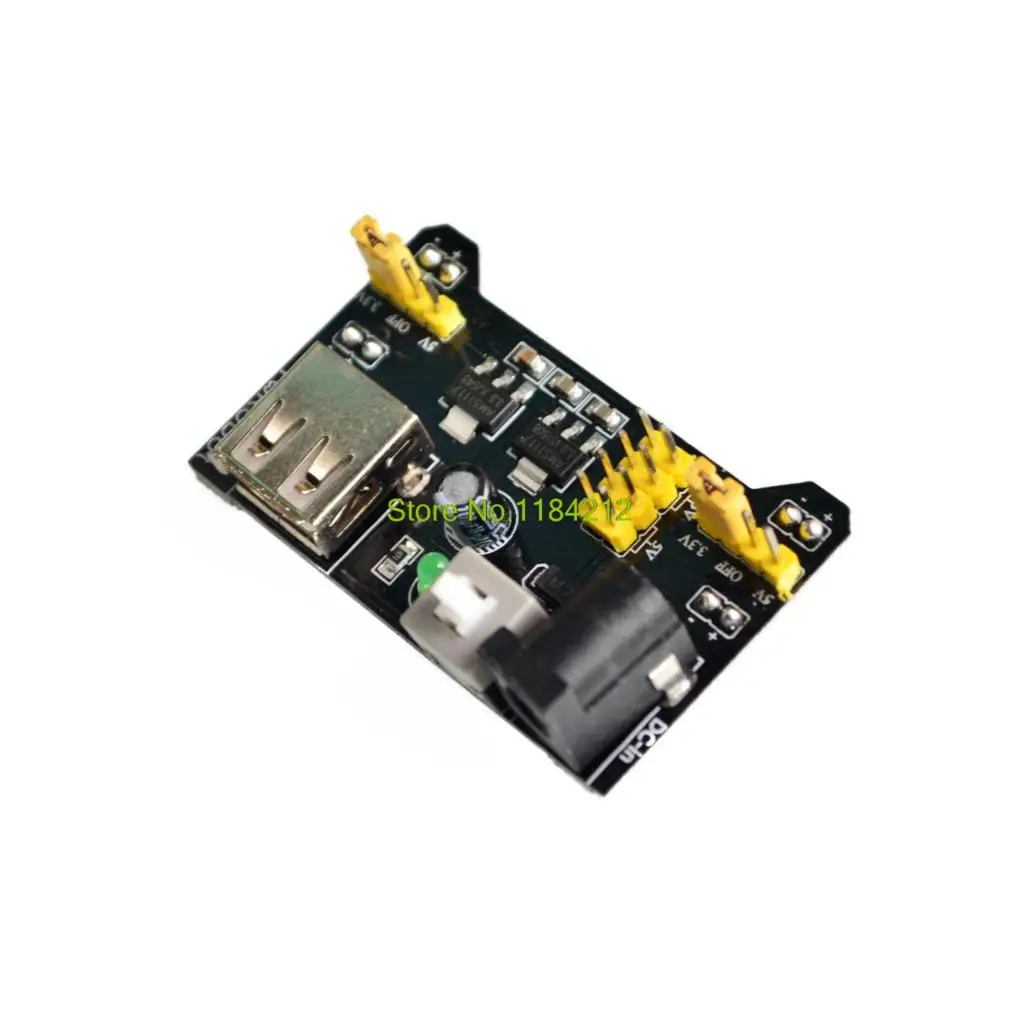 Breadboard Power Supply Module 3.3V 5V MB-102 Solderless Bread Board DIY 2012 New dedicated power module
Breadboard Power Supply Module 3.3V 5V MB-102 Solderless Bread Board DIY 2012 New dedicated power module