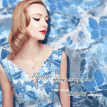 Advanced three-dimensional stereoscopic jacquard brocade fabrics blue flowers crisp DIY fabric wholesale high quality cloth
Advanced three-dimensional stereoscopic jacquard brocade fabrics blue flowers crisp DIY fabric wholesale high quality cloth