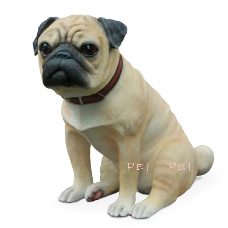 Cute Puppy Statue Simulation Animal Dog Pug Creative Home Decor Resin Action Figure Collectible Model Toy 17CM P1377
Cute Puppy Statue Simulation Animal Dog Pug Creative Home Decor Resin Action Figure Collectible Model Toy 17CM P1377