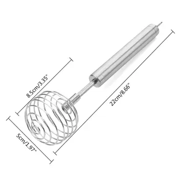 Egg Beater Accessories Frother Mixer Whisk Stainless Steel Kitchen Tool
Egg Beater Accessories Frother Mixer Whisk Stainless Steel Kitchen Tool