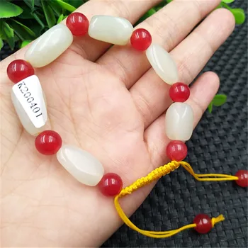 Genuine heTian Baiyu stone irregular Beads Bracelet hand on a delicate female special offer
Genuine heTian Baiyu stone irregular Beads Bracelet hand on a delicate female special offer
